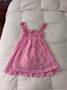 Princess Polly Pink Eyelet Sun Dress